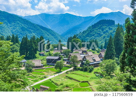 世界遺産「白川郷・五箇山の合掌造り集落」　南砺市相倉（重伝建）	越中五箇山相倉集落（史跡） 117560659