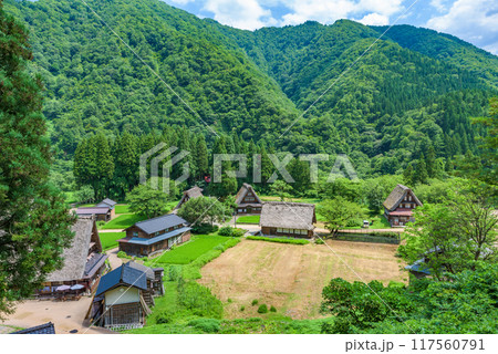 世界遺産「白川郷・五箇山の合掌造り集落」　南砺市菅沼（重伝建）　越中五箇山菅沼集落（史跡） 117560791
