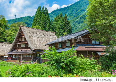 世界遺産「白川郷・五箇山の合掌造り集落」　南砺市菅沼（重伝建）　越中五箇山菅沼集落（史跡） 117560801