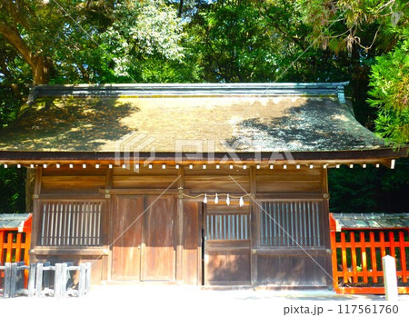 香椎宮の境内 117561760