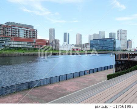 豊洲ぐるり公園から見る東京景観 117561985