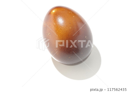 燻製たまごを白背景で撮影 117562435