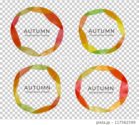 Autumn frame set Autumn frame set 117562599