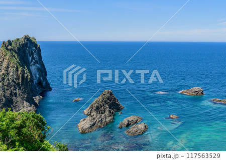北海道 積丹半 島武意(しまむい)海岸 北海道 積丹半 島武意(しまむい)海岸 117563529