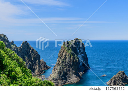 北海道 積丹半 島武意(しまむい)海岸 117563532