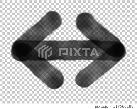 Watercolor arrows pointing in both directions (black) Watercolor arrows pointing in both directions (black) 117566199