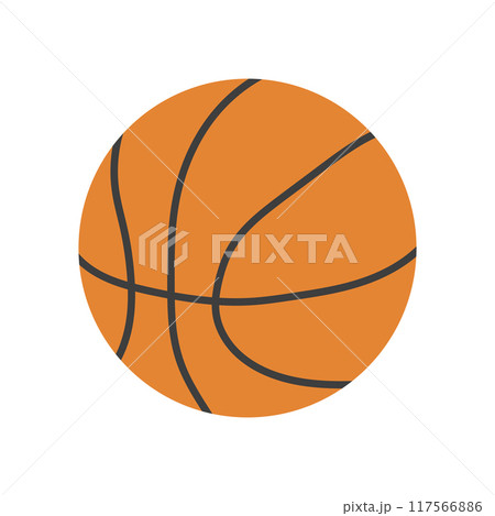 Basketball ball icon. Basketball. Sport equipment. Basketball ball icon. Basketball. Sport equipment. 117566886