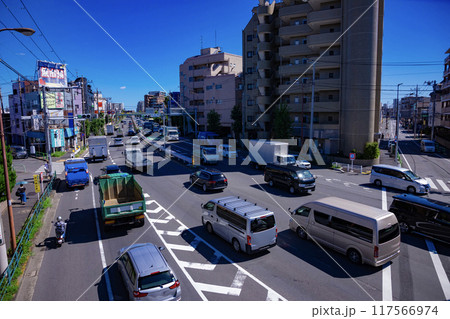 練馬区谷原・三軒寺交差点の交通 練馬区谷原・三軒寺交差点の交通 117566974
