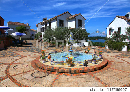 志摩地中海村　志摩地中海村ホテル　プラザマジョールの噴水　伊勢志摩　伊勢志摩観光　地中海リゾート 117566997