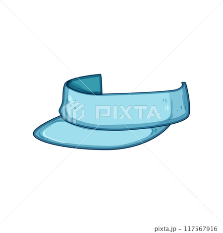 protection visor cap cartoon vector illustration protection visor cap cartoon vector illustration 117567916