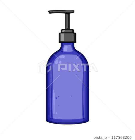 refillable liquid soap dispenser cartoon vector illustration refillable liquid soap dispenser cartoon vector illustration 117568200