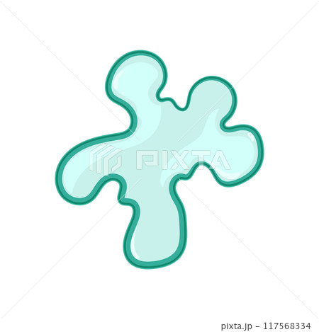 pink bubble gum cartoon vector illustration 117568334