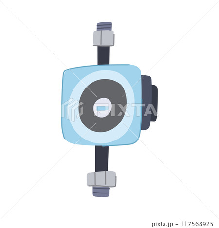 pressure water circulation pump cartoon vector illustration pressure water circulation pump cartoon vector illustration 117568925