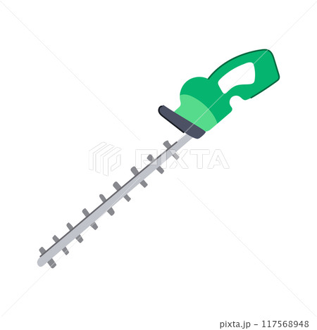 trimming tree trimmer cartoon vector illustration trimming tree trimmer cartoon vector illustration 117568948