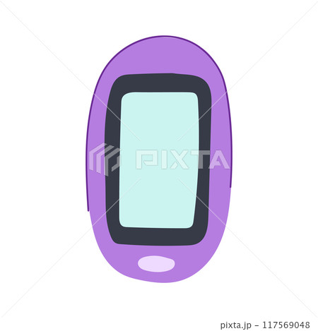 monitor pulse oximeter cartoon vector illustration monitor pulse oximeter cartoon vector illustration 117569048