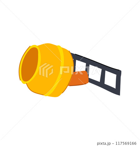 site concrete mixer cartoon vector illustration 117569166