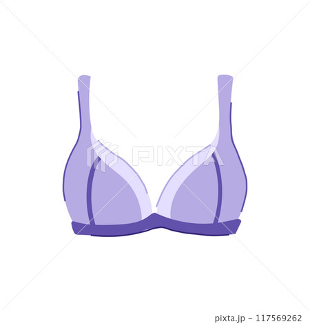 wireless bra modern cartoon vector illustration wireless bra modern cartoon vector illustration 117569262