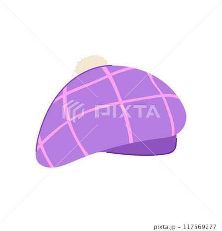 artist beret cartoon vector illustration 117569277