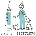 ペットのために動物病院でワクチンを打とう! ペットのために動物病院でワクチンを打とう! 117572570