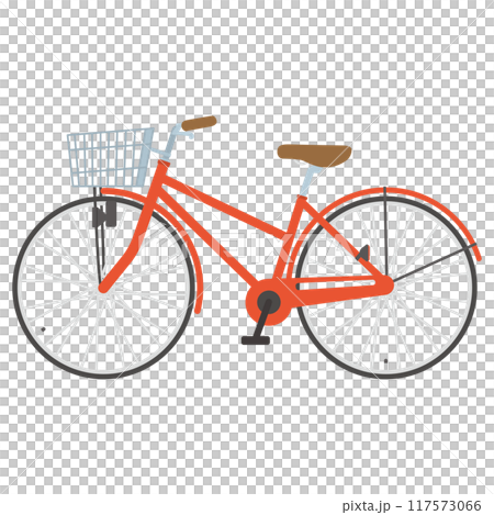 赤い自転車 赤い自転車 117573066