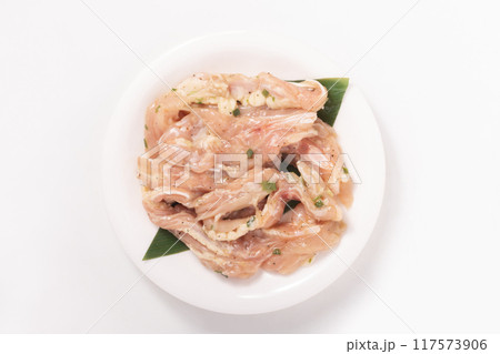 鶏せせり　ネギ塩 117573906