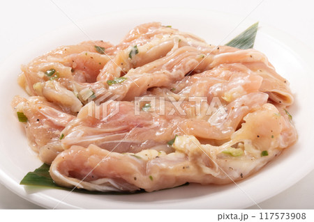 鶏せせり ネギ塩 鶏せせり ネギ塩 117573908