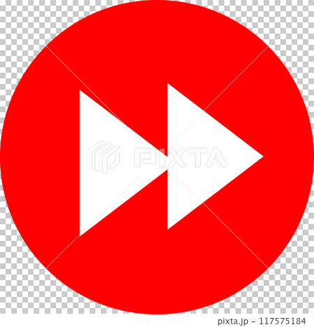 A simple fast forward button mark vector icon that can be used on the web A simple fast forward button mark vector icon that can be used on the web 117575184