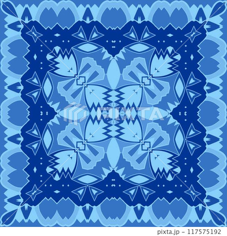 Flower Mandalas. Vintage decorative elements. Oriental pattern, vector illustration. Islam, Arabic, Indian, turkish pakistan chinese ottoman motifs 117575192