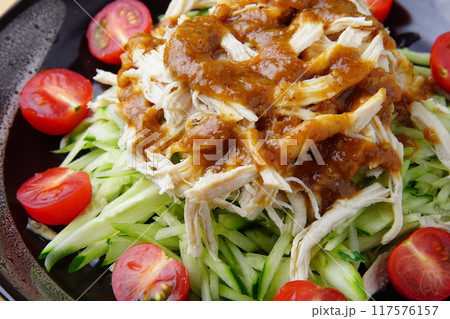 バンバンジー 棒棒鶏 バンバンジー 棒棒鶏 117576157