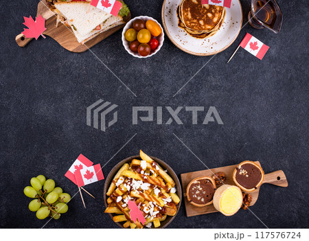 Canada Day traditional food concept. 117576724