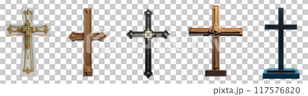 Set of various crosses 117576820