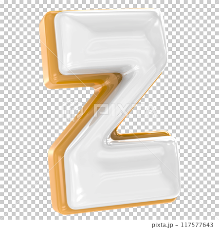 metal letter on white background metal letter on white background 117577643