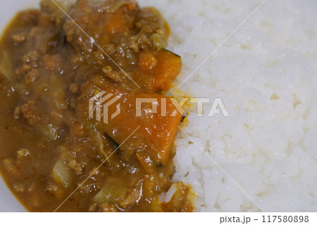 写真素材: カボチャ入り野菜カレー 117580898