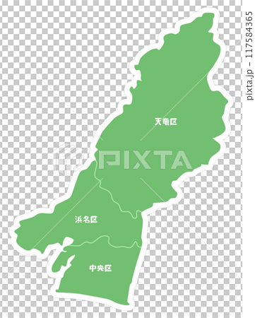 靜岡縣濱松市的形狀 117584365