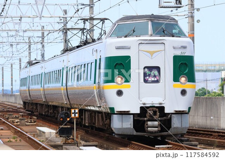 【JR西日本】381系「やくも」〜緑やくも〜（山陰本線：出雲市駅） 117584592