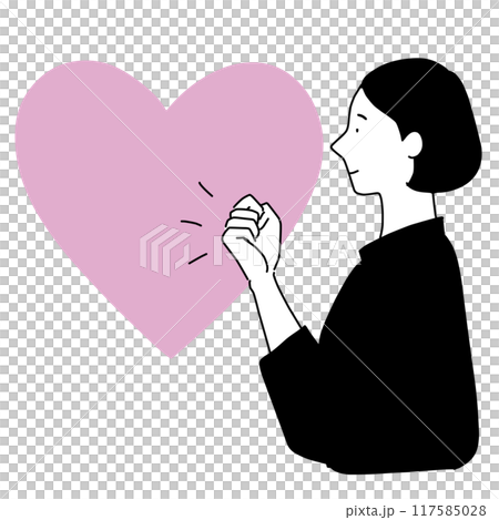 一個女人敲擊著她的心 117585028