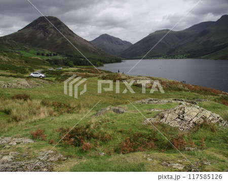 イギリス・湖水地方（ワズデルヘッド）の風景 117585126