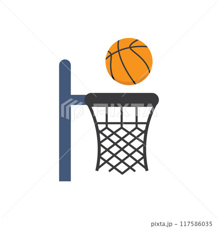 Basketball icon Basketball icon 117586035