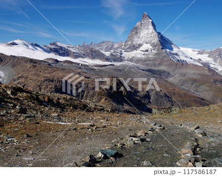 スイス・ツェルマット周辺の風景 スイス・ツェルマット周辺の風景 117586187