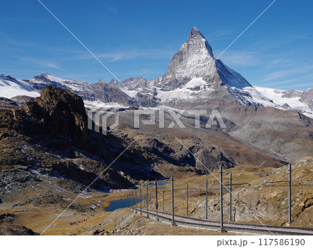 スイス・ツェルマット周辺の風景 スイス・ツェルマット周辺の風景 117586190
