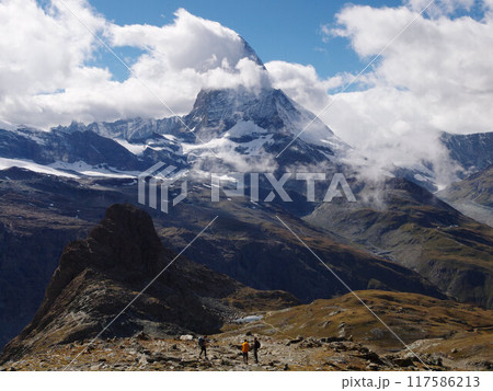 スイス・ツェルマット周辺の風景 スイス・ツェルマット周辺の風景 117586213