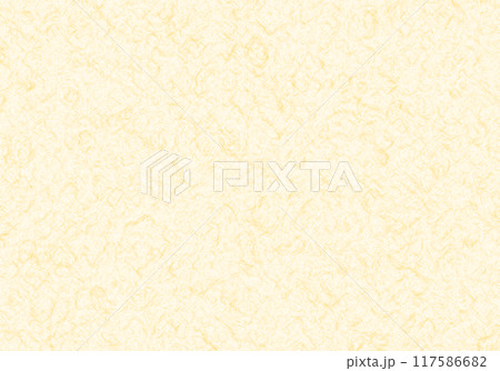 和紙テクスチャ・背景・黄金色・薄黄色 117586682