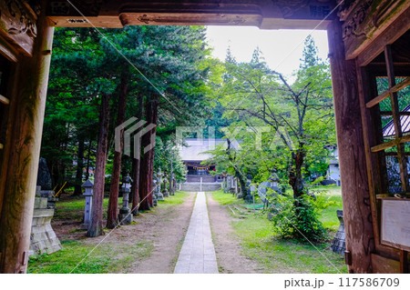 有明山神社参道 117586709