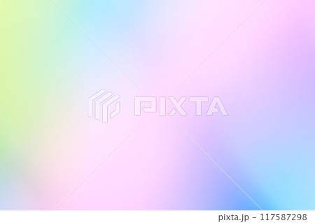 カラフルでファンタジー　ふんわりとした背景 117587298