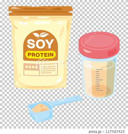Soy Protein Set 117587425