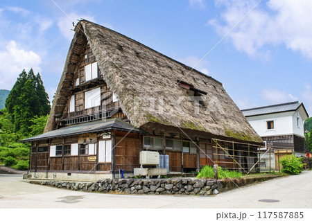 富山県 五箇山 相倉合掌造り集落 合掌造り民宿・庄七 世界遺産 富山県 五箇山 相倉合掌造り集落 合掌造り民宿・庄七 世界遺産 117587885