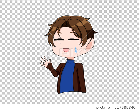 長袖男士交談5 長袖男士交談5 117589840