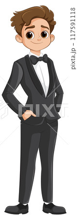 Young Man in Tuxedo Young Man in Tuxedo 117591118