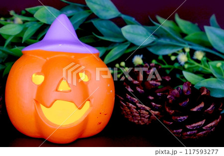 ジャックオランタンのハロウィンイメージ ジャックオランタンのハロウィンイメージ 117593277