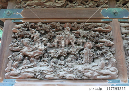 帝釈天題経寺　帝釈堂内殿の彫刻ギャラリー 117595235